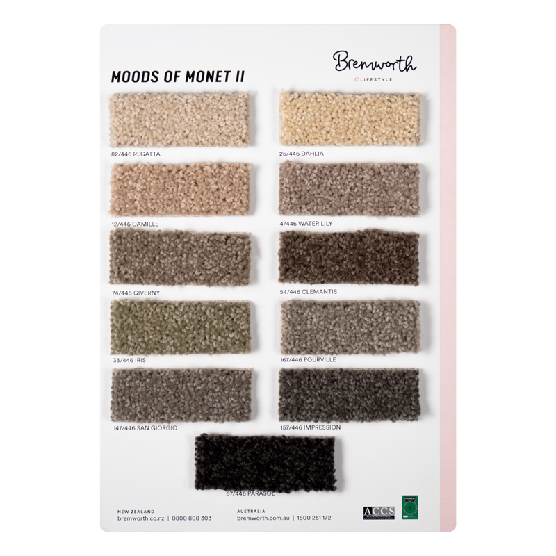 Moods of Monet II Architect Card